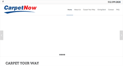 Desktop Screenshot of carpetnow.com