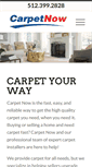 Mobile Screenshot of carpetnow.com